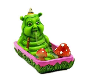 Incense Burner - Back Flow - Caterpillar